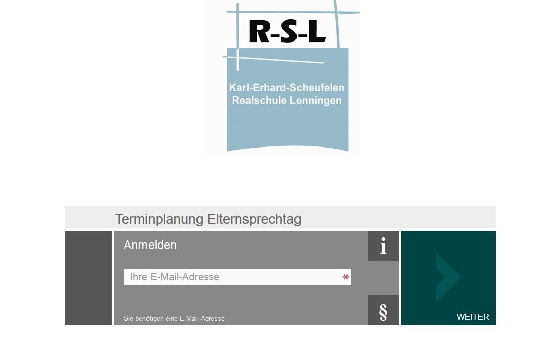 Elternsprechtag_Maske_Onlineanmeldung